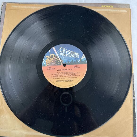 Gene Chandler ‘80 1980 Vinyl Record Lp VG+ Soul Funk Disco Chi Sound Records - Picture 6 of 7